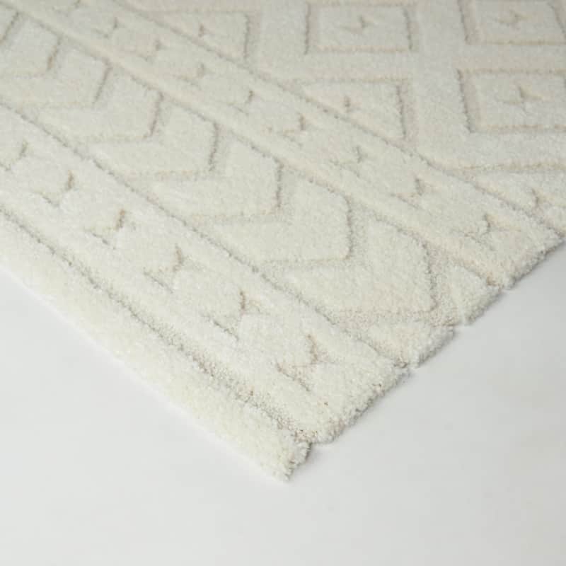 Mather Diamond Trellis Area Rug