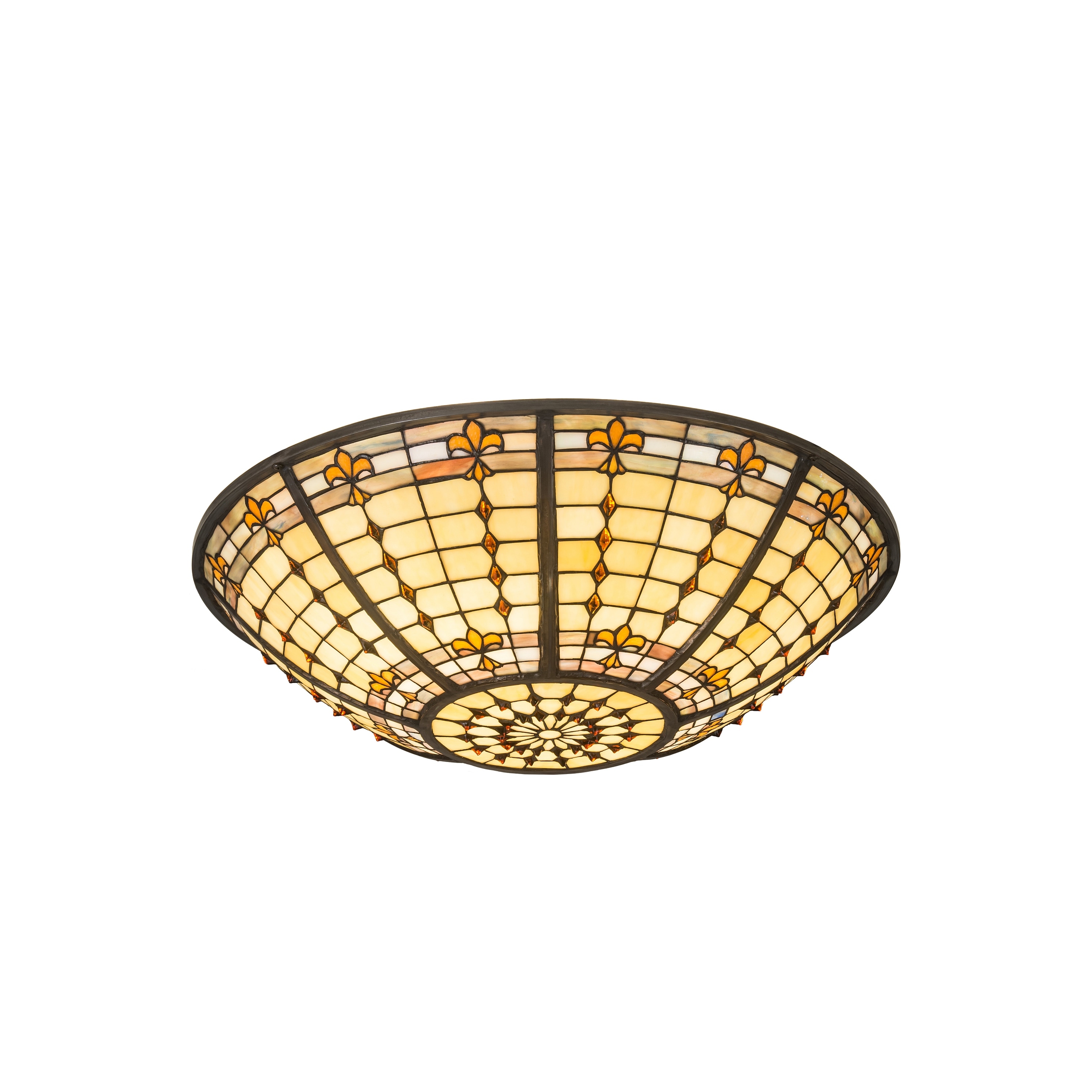 24 In. Wide Fleur-de-Lite Shade