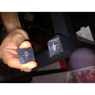 HomePop Open Back Metal 24-inch Counter Stool