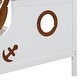 preview thumbnail 5 of 8, Wooden Twin over Full Bunk Bed with Angled Ladder