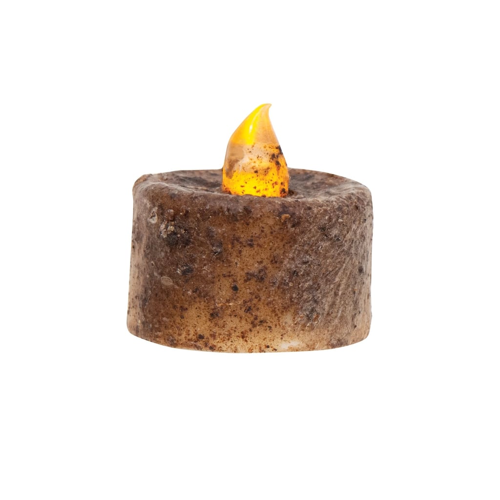 6/Pkg Burnt Mustard Timer Tealights