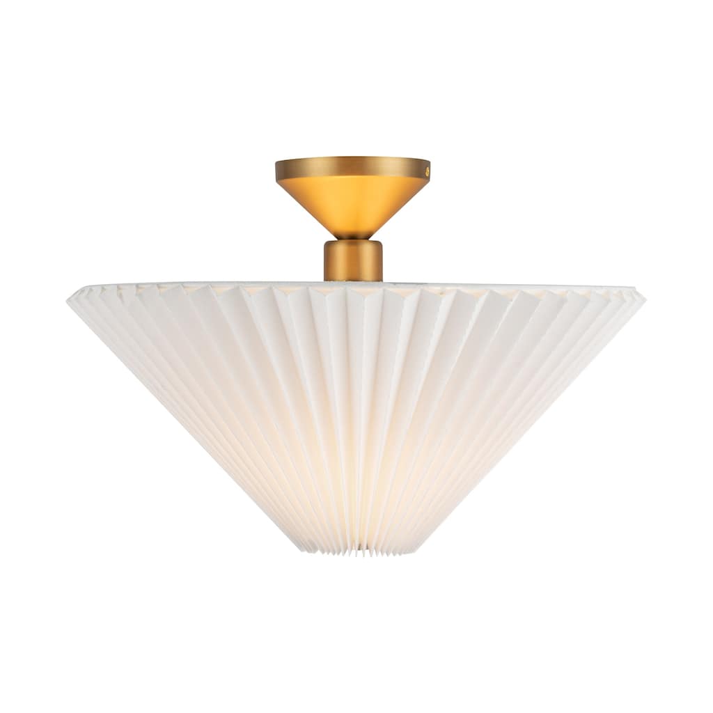 Alora Lighting SF497016 Bridgette 16" Wide Semi-Flush Ceiling Fixture