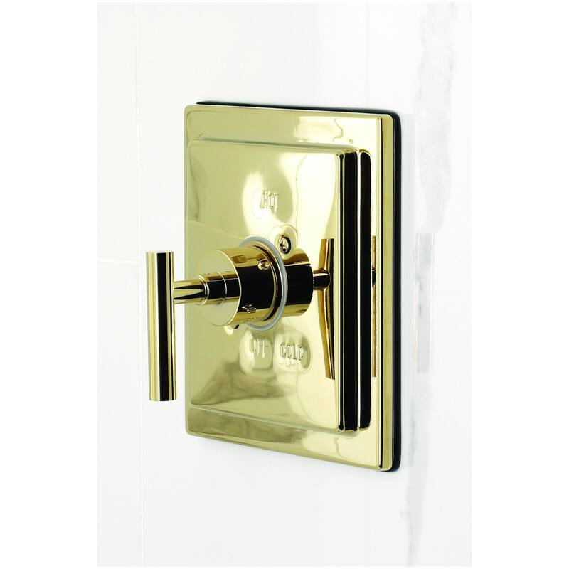 Kingston Brass KB589.CML Manhattan Tub and Shower Trim Package with
