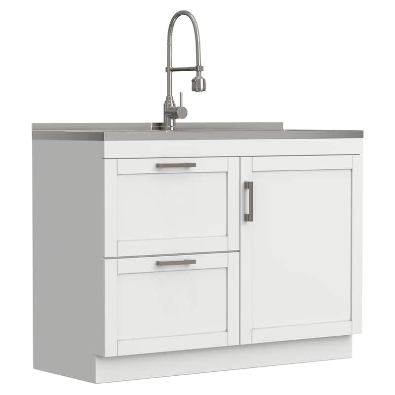 WYNDENHALL Hartland Utility Sink & Cabinet