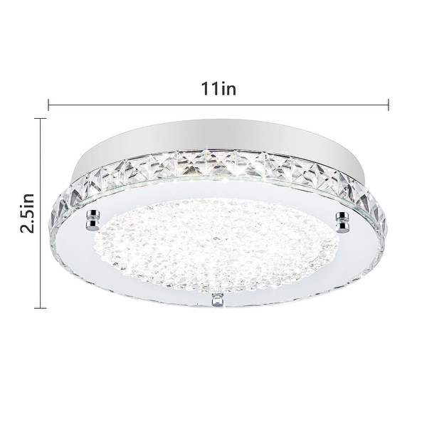 品良く着こなすため LED Light Crystal Dimmable Light Ceiling Mount Flush Crystal ギター