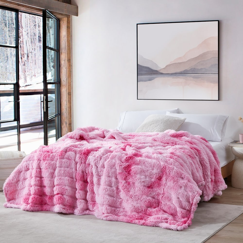 Snowball Chunky Bunny® - Coma Inducer® Blanket - Pink Cosmos
