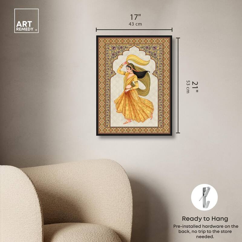 Dancing Princess Canvas by Art Remedy