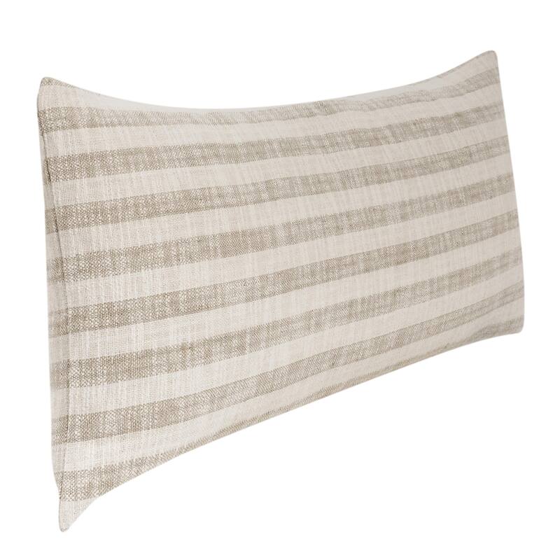 Villa by Classic Home Linna Linen Blend Fabric Throw Pillow