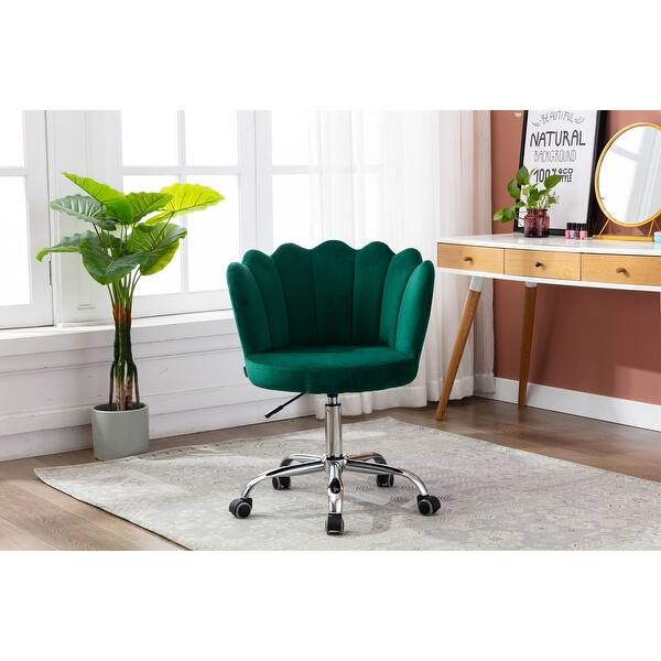 green dressing table chair Sage Velvet Dressing Table Stool with Ottoman Storage - Taryn - Page 1