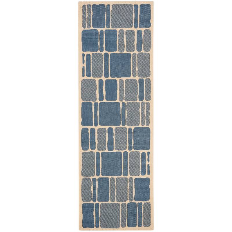 Martha Stewart by SAFAVIEH Blocks Indoor/ Outdoor Waterproof Rug