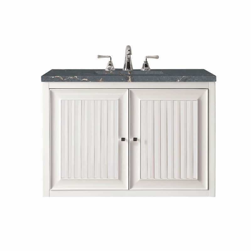 James Martin Vanities E645-V30-3PBL Athens 30" Single Basin Poplar