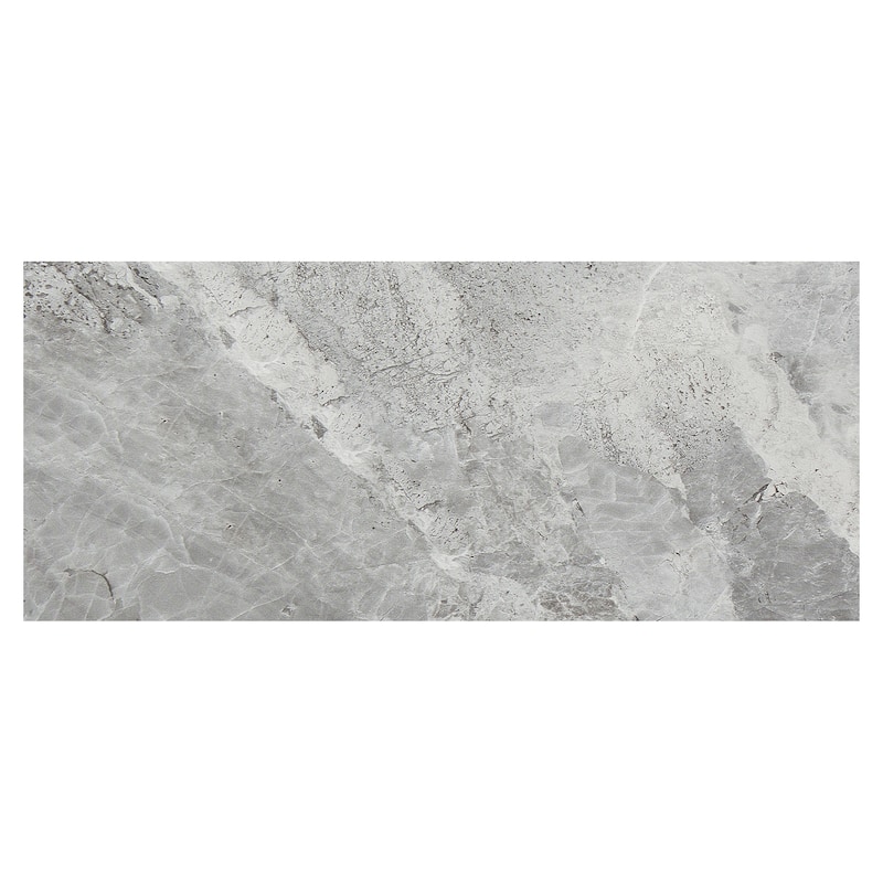 Palisade Vinyl Wall Tile - Silver Lake - 4.5x11in Sample