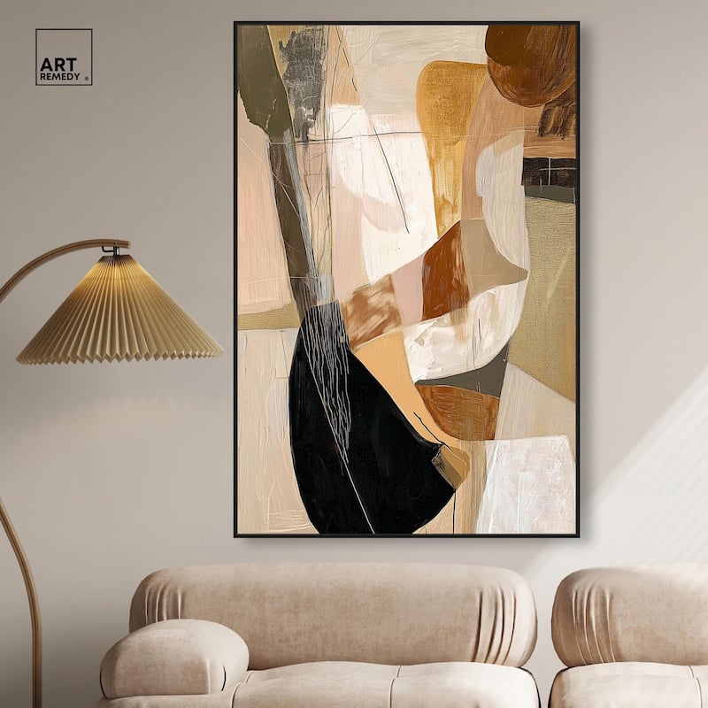 Tactile Depth II Canvas by Art Remedy
