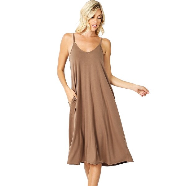 flowy knee length dresses