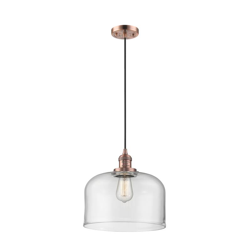 Innovations Lighting Franklin Restoration Bell - 1 Light 12" Cord Hung Mini Pendant