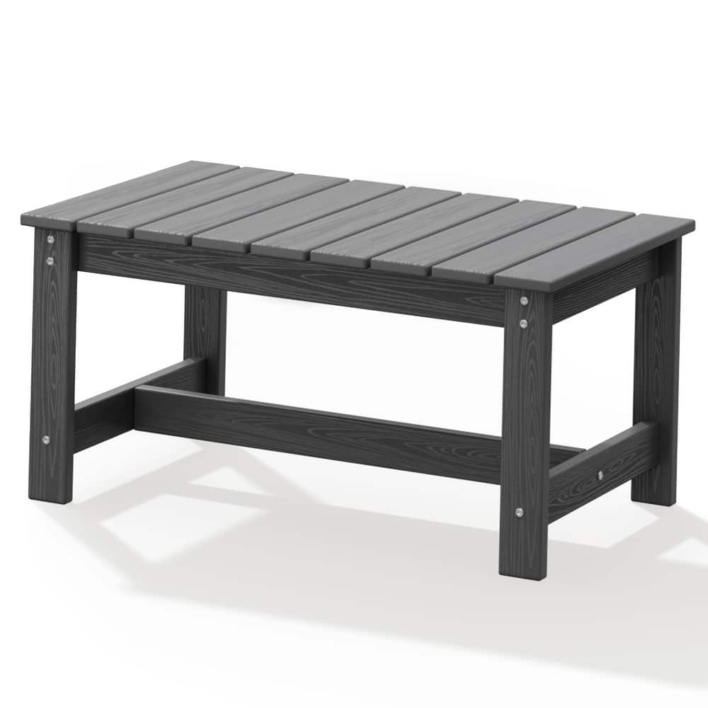 Outdoor Patio HDPE Rectangle Coffee Table