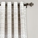 preview thumbnail 12 of 15, Lush Decor Hygge Geo Room Darkening Window Curtain Panel Pair