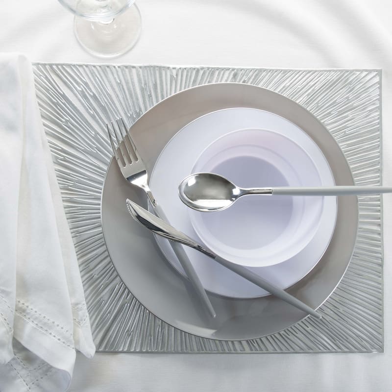 Home Details 4 Pack Star Burst Laser Cut Placemat