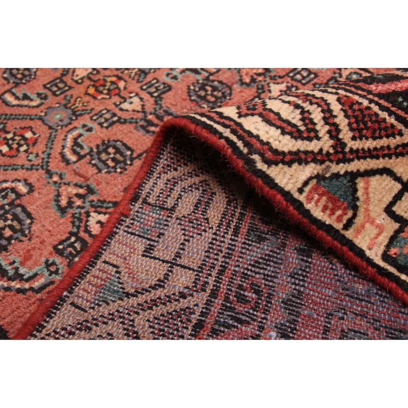 ECARPETGALLERY Hand-knotted Andelz Dark Copper Wool Rug - 2'4 x 9'8