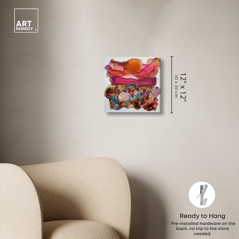 Flow State II Canvas by Art Remedy, Gallery Wrapped