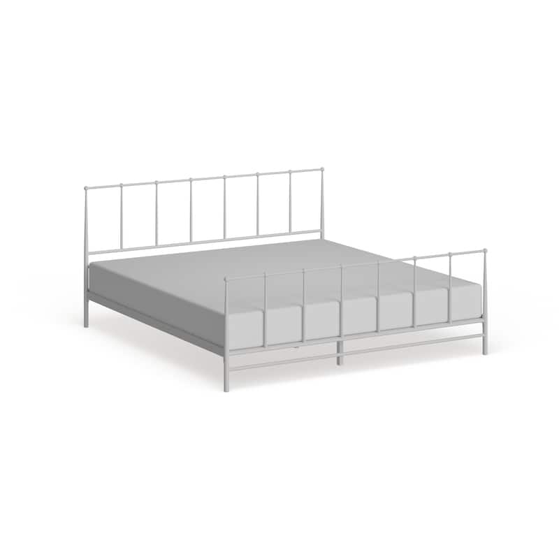 Estate Cottage White Platform Bed - Queen