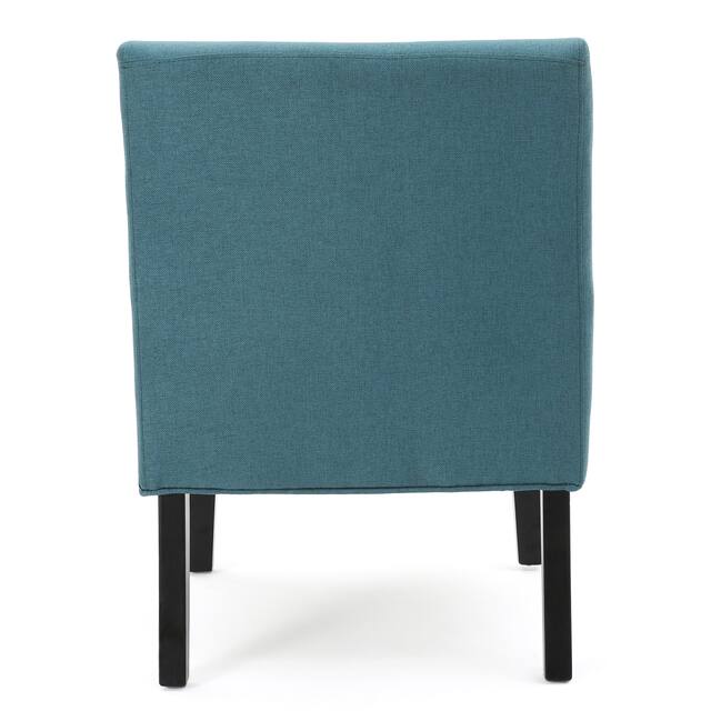 Kassi Contemporary Fabric Slipper Accent Chair by Christopher Knight Home - 22.50" L x 29.50" W x 32.00" H