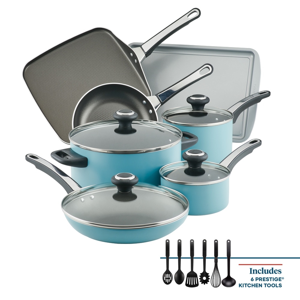 Mueller Pots and Pans Set 17-Piece Ultra-Clad Pro Stainless Steel