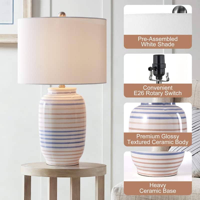 Maxax 25" Ceramic Table Lamp