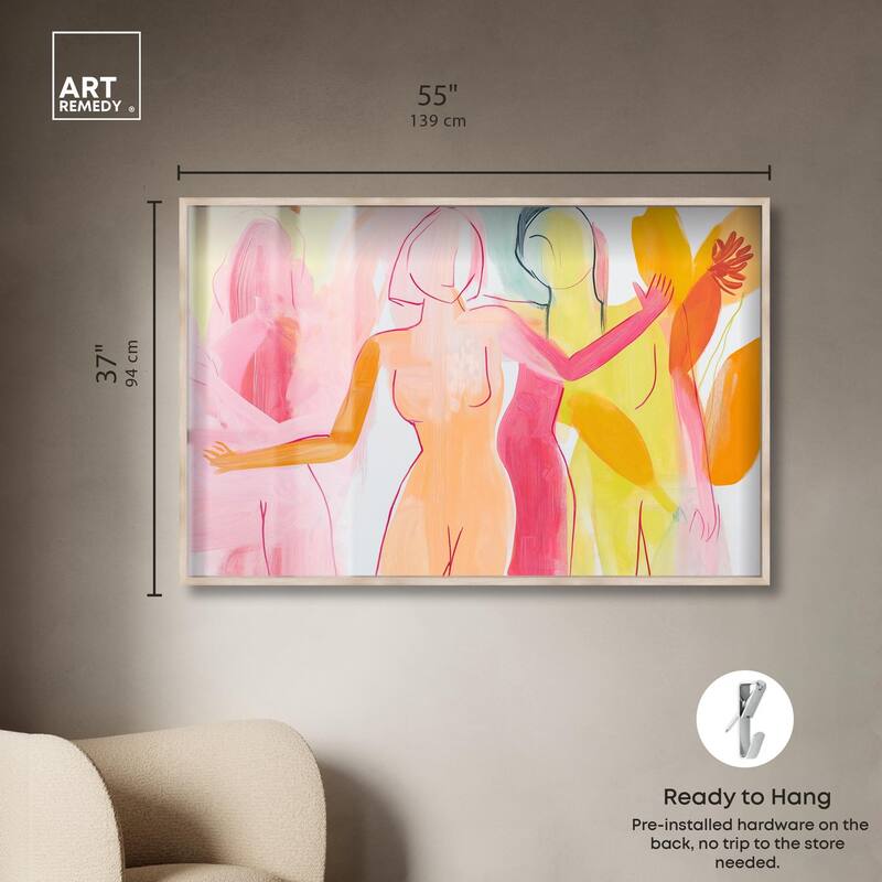 Three Graces Shadowbox by Art Remedy