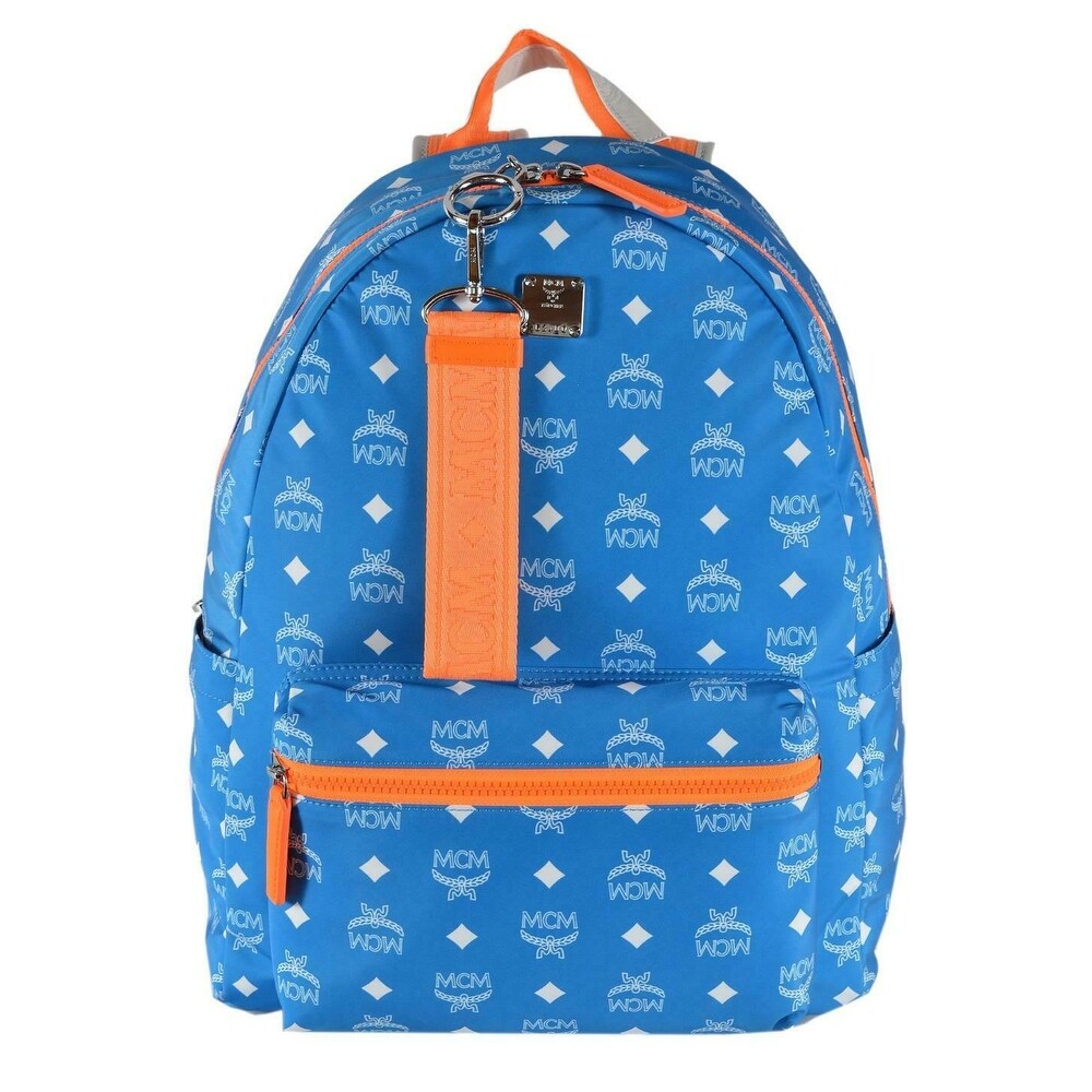 navy blue mcm bag