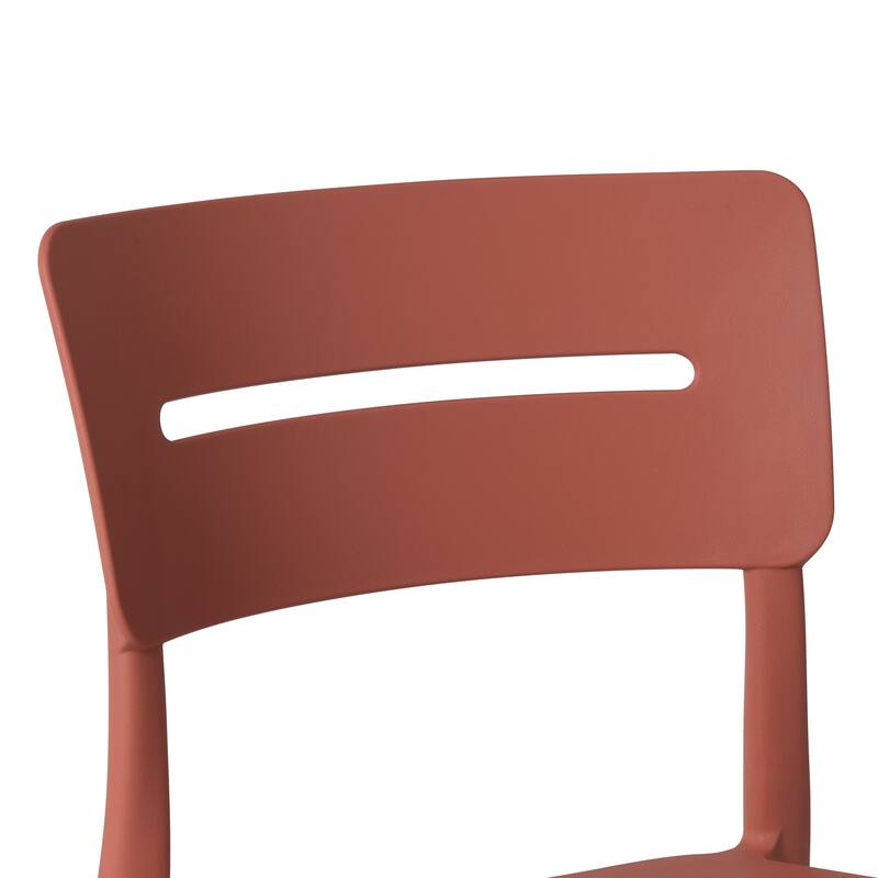 Frond and Form 4-Person Outdoor Square Dining Set