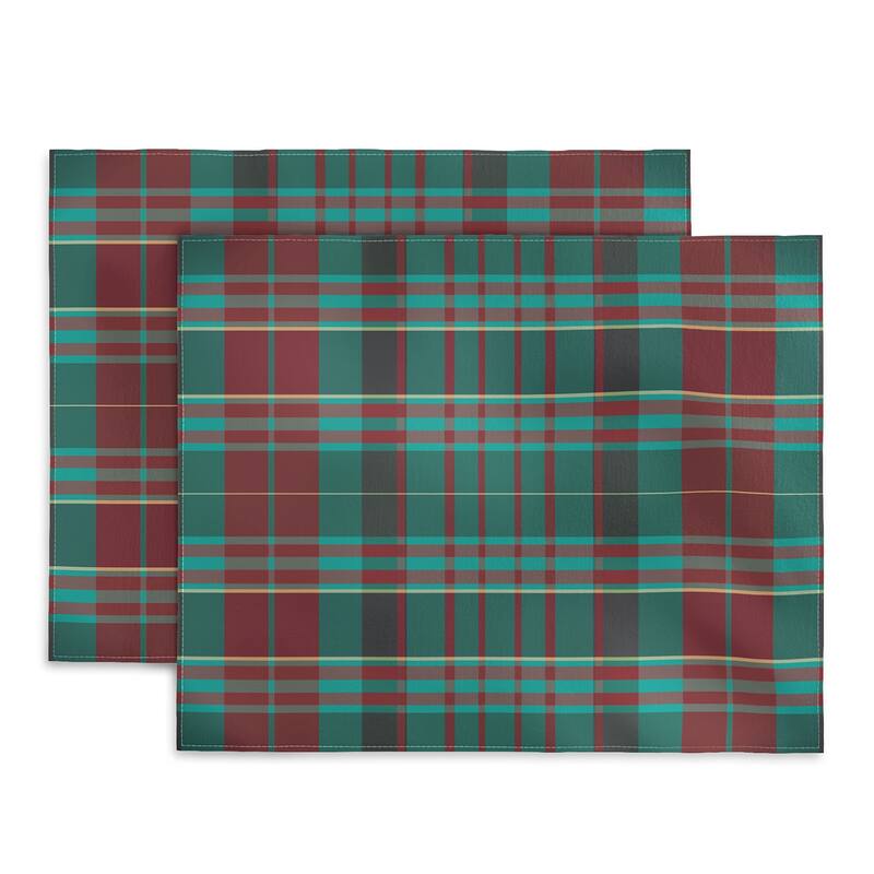 Deny Designs Sheila WenzelGanny The Season Plaids Placemats Bed Bath