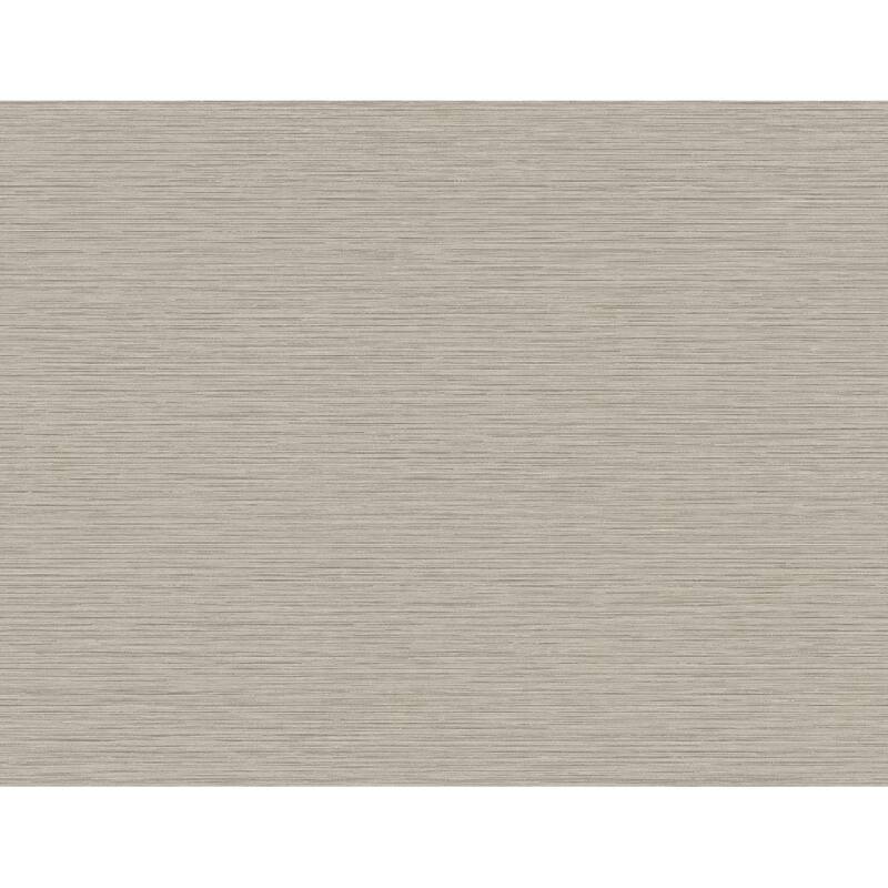 Seabrook Designs Silk Embossed Vinyl Unpasted Wallpaper - 27 in. W x 27 ft. L - Golden Sable