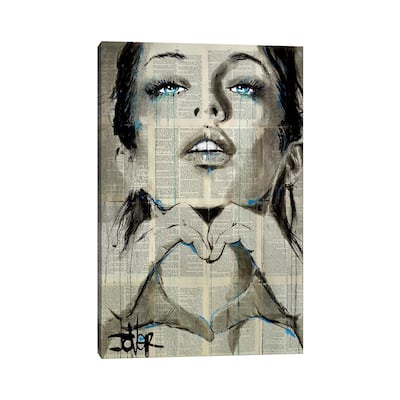 iCanvas "All You Need Is" by Loui Jover Canvas Print