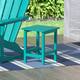 Laguna Outdoor Patio Square Side Table / End Table