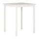 preview thumbnail 4 of 13, CorLiving Miramar Natural Hardwood Outdoor Bar Height Table White