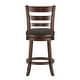 preview thumbnail 15 of 42, Verona Ladder Back Swivel Counter Height Stool by iNSPIRE Q Classic