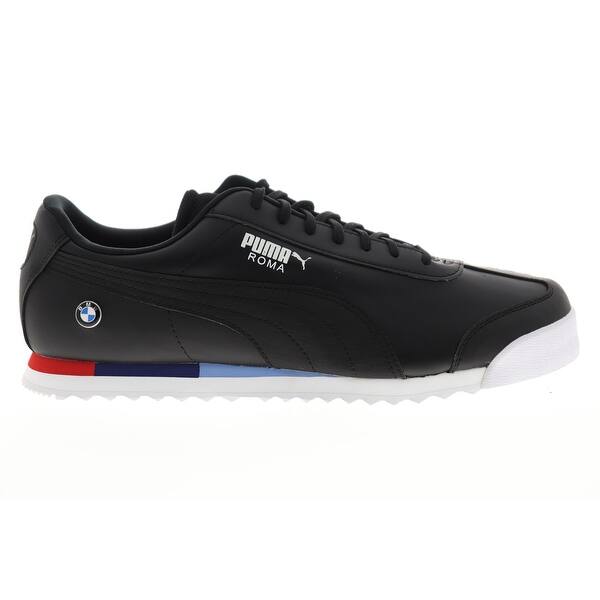 Shop Puma Bmw Mms Roma Black Black Mens Sneakers Low Top Shoes Overstock 31456239 11