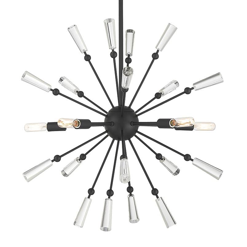Meridian M7028 5 Light 26" Wide Abstract Sputnik Chandelier