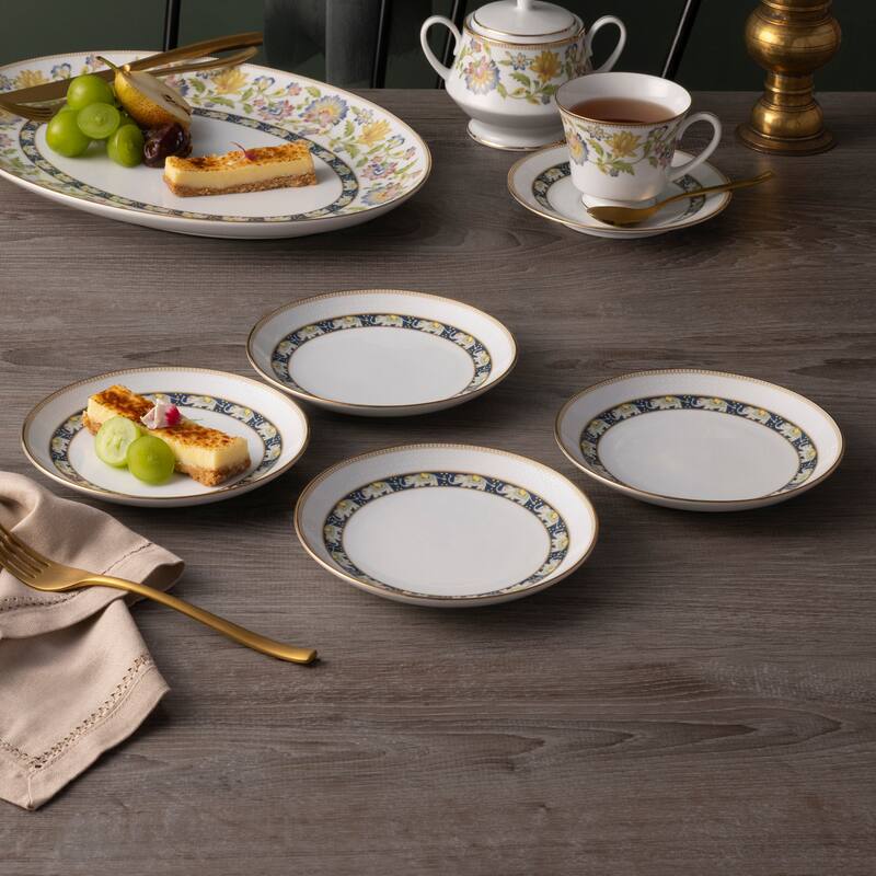 Tusker Garden Set Of 4 Bread & Butter/Appetizer Plates, 6.25"