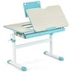 preview thumbnail 18 of 16, Costway Height-Adjustable Kids Desk Children Study Table with Tilt - See Details