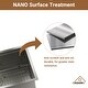 preview thumbnail 24 of 40, All-in-One Kit Undermount Single Bowl 16 Gauge Nano Brushed Stainless Steel Workstation Kitchen Sink with Faucet and Accessories