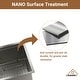 preview thumbnail 8 of 40, Undermount Single Bowl 16 Gauge Nano Stainless Steel Workstation Kitchen Sink with Pull Down Kitchen Faucet and Accessories
