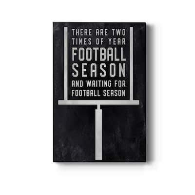 Football Season Premium Gallery Wrapped Canvas - Ready to Hang