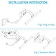 preview thumbnail 3 of 5, LED Picture Light, 2700K/3000K/4000K Selectable, Antique Brass - 2PACK