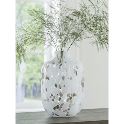 Signature Design by Ashley Keelton White/Pink Vase