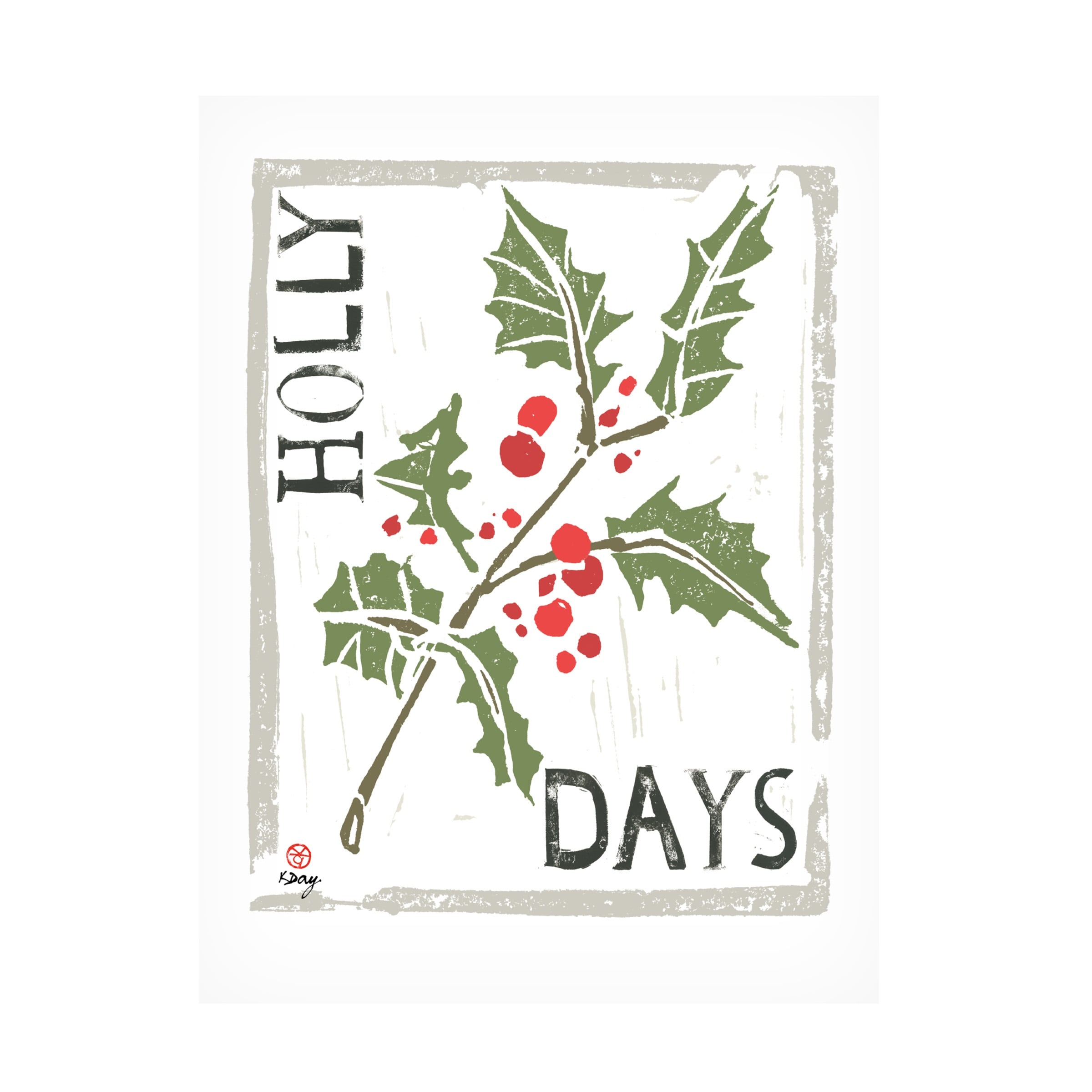Kellie Day 'Winter Days II' Canvas Art