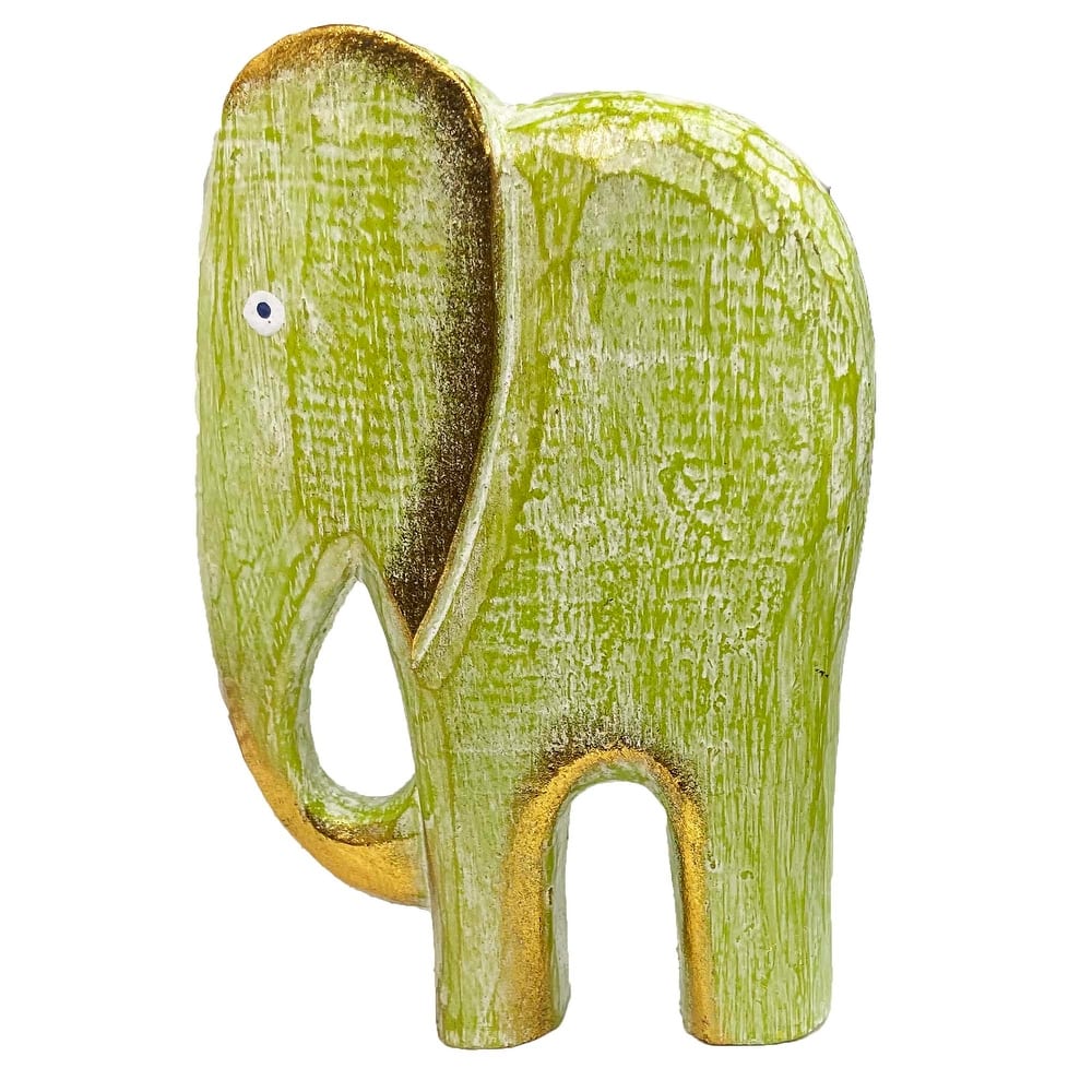 Handcarved Bali Elephant Figurine