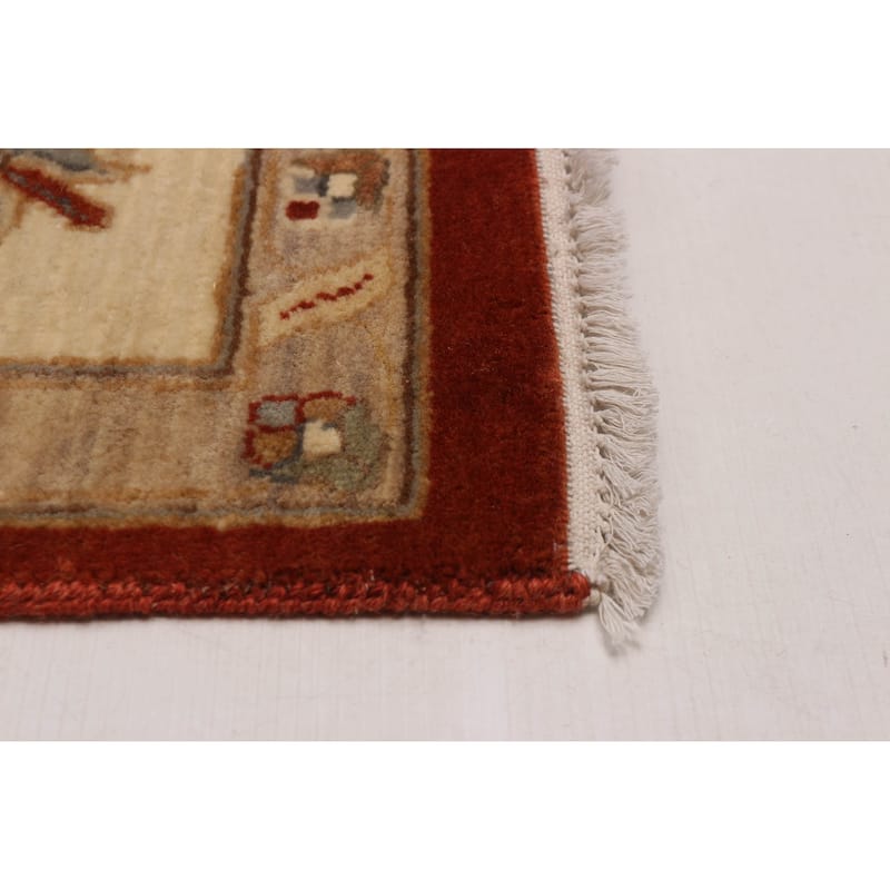 ECARPETGALLERY Hand-knotted Jamshidpour Dark Copper Wool Rug - 7' 10" x 10'