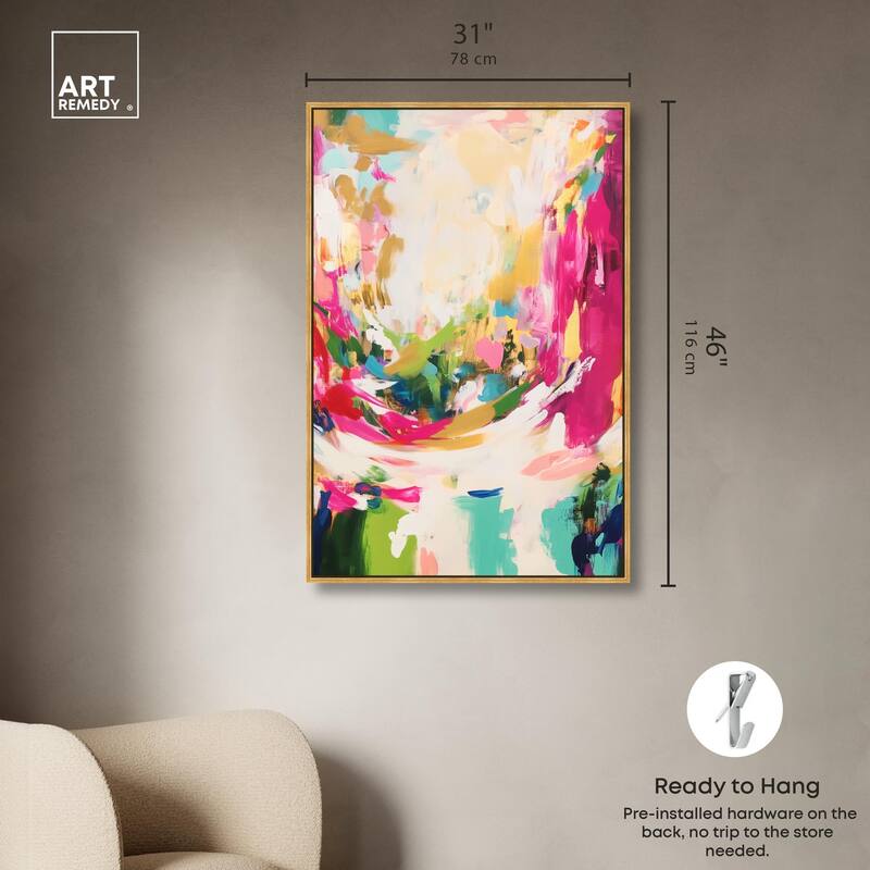 Deep Bloom I Canvas by Art Remedy